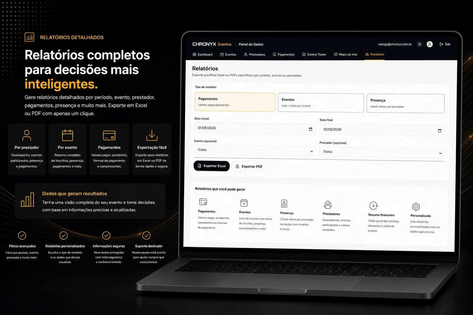 Chronyx Eventos — slide 6